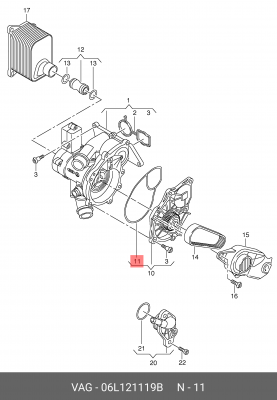 A4 [B8] (2007>) 06L 121 119 B VAG