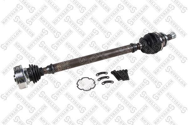 привод правый! 753mm, 24097\ Skoda Fabia, VW Polo 1.2/1.9D 99> 158-1578-SX STELLOX