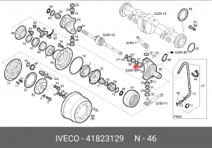 Подшипник внешний 41823129 IVECO 41823129 IVECO