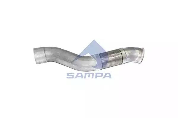 Труба глушителя передняя 100257 SAMPA