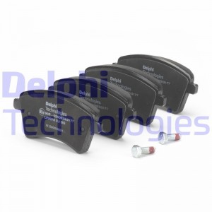 LP2078 колодки дисковые п.\ Renault Kangoo 1.6/1.5DCi 08> LP2078 DELPHI