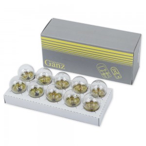 R10W 12V-10W BA15S BMW/CHRYSLER/FORD EUROPA/OPEL габарит BA15s GIP06045 GANZ