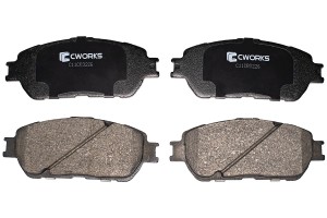 Тормозные колодки передние Low Metallic C11CR0226 C11CR0226 CWORKS