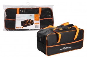 Сумка автомобильная (54х29х20 см) "AIRLINE" (дорожная, большая, черн./оранж.) AR-BAG-02 AIRLINE