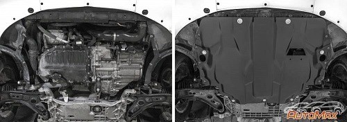 ЗК и КПП! сталь 1.5мм,с крепежом\ Seat Altea 04-15/Cordoba 03-09 AM.5107.1 AUTO MAX