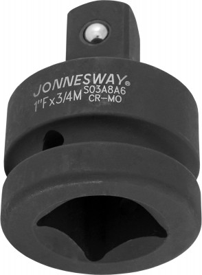 адаптер! для ударных головок 1'(F)-3/4'(M)\ S03A8A6 JONNESWAY