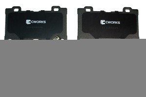 Тормозные колодки передние Low Metallic C11CR0039 C11CR0039 CWORKS