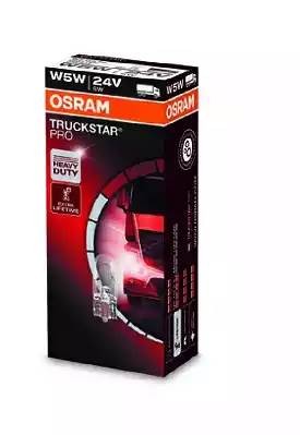 Лампа 24V W5W T10W W2.1x9.5d Truckstar Pro OSRAM 2845TSP OSRAM
