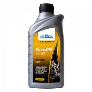 Масло моторное GT OIL GT EXTRA SYNT API SN/CF 5W40 синт.1л 8809059407400 GT OIL