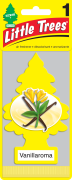 ароматизатор подвесной! картон ёлочка 'Аромат ванили' (Vanillaroma)\ U1P10105RUSS LITTLE TREES