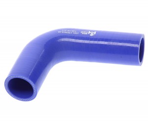 Патрубок ЗИЛ-5301 радиатора нижний Н/О (L=130х120мм,d=38) силикон MEGAPOWER 13016211 MEGA POWER