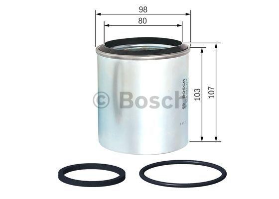 фильтр топливный! \ Chrysler Voyager 2.5TD,Jeep Grand Cherokee 2.5TD/2.8CRD/3.1T F 026 402 114 BOSCH