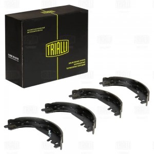 Колодки торм. Toyota Yaris (05-) барабан. 200x32 т/с Akebono (GF 4539) GF4539 TRIALLI