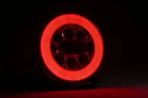 фонарь задний! LED 3-функциональный, 140х50,5 с проводом 1м \ FT110LED FRISTOM