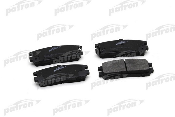 Колодки тормозные дисковые задн PBP1017 PBP1017 PATRON