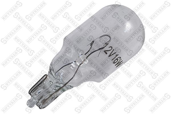 лампа! стояночные, габариты W16W 12V (W2.1x9.5d)\ 99-39043-SX STELLOX