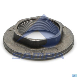 Гайка ступицы левая 075183 SAMPA