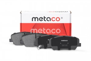 Колодки тормозные передние к-кт 3000182 3000182 METACO