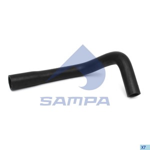 Патрубок системы охлаждения Volvo FM (на расширительный бачок) 034.420 SAMPA