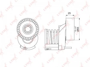 VW GOLF V /AUDI A3 [8P1] (2003- 2013) PT-3105 LYNXAUTO