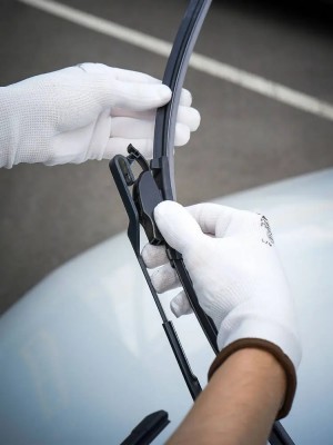Щетка стеклоочистителя бескаркасная Silicone 400мм 5 адаптеров AWBBS004 AIRLINE