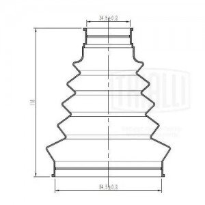 CITROEN / PEUGEOT 85x35x118MM FG2001 TRIALLI