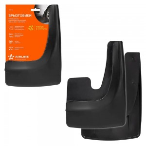 Брызговики универсальные с крепежом (черные, 2шт) AMF-01 AMF-01 AIRLINE