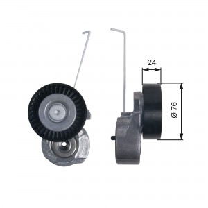 Натяжитель ремня поликлинового T38495 (7808-21395) T38495 GATES