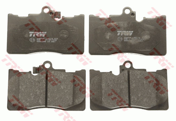 Колодки передние LEXUS GS250-450h (GRL1_,GWL1_), GS300-460 (GRS19_, UZS19_) GDB3 GDB3398 TRW