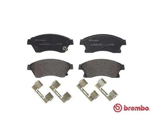 P59076 колодки дисковые передн.!\ Opel Astra 1.4/1.6/1.3D 09> P59076 BREMBO