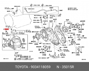 Пробка заливная 90341-18059 90341-18059 TOYOTA