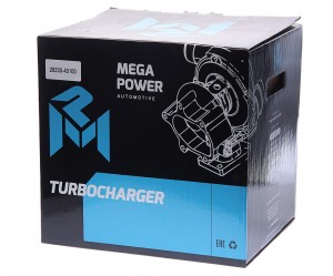 Турбокомпрессор HYUNDAI HD65,72,78,County дв.D4DB MEGAPOWER 110-14-010 MEGA POWER