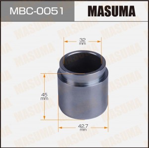 поршень суппорта! d43\ Nissan Murano/Quashqai, Renault Koleos 07> MBC-0051 MASUMA