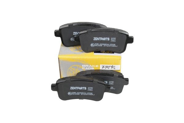 колодки дисковые задние!Renault Megane Sedan/Coupe 08> Z07353 ZENTPARTS