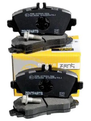 колодки дисковые передние! MB W168 1.6/1.9/2.1/1.6CDi/1.7CDi 97-04 Z07453 ZENTPARTS