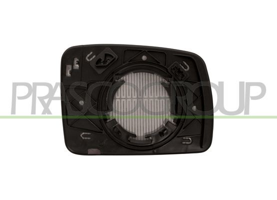 стекло зеркала левое! с крон. выпукл. с подогр.\ Land Rover Discovery 4.0i/4.4i/ LR8007504 PRASCO GROUP