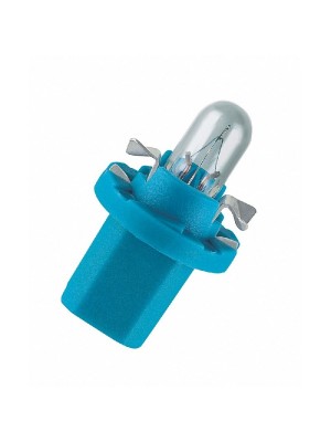 Лампа 12V 2W BAX8.3s/1.5 синий патрон Plastic Base NARVA 170583000 NARVA