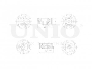 С/блок передней балки (к-т) RMP-20229 UNIO
