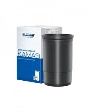 Гильза цилиндра КАМАЗ (740.50,51 Е2  740.62,63 Е3) (фосф.) с упл кольцами (Костр 740511002021F MOTOR DETAL