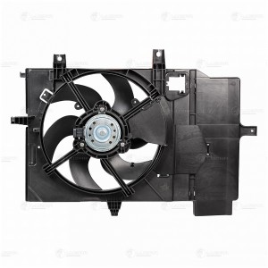 Э,вентилятор охл. с кожухом для ам Nissan Note (06-),Micra (02-) AT (LFK 1411) LFK 1411 LUZAR