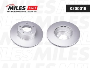Диск тормозной (серия PRO с антикоррозионным покрытием) BMW E39 520-535 95-04 пе K200016 MILES