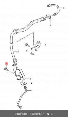 VAG M8Х14 N 903 086 07 VAG