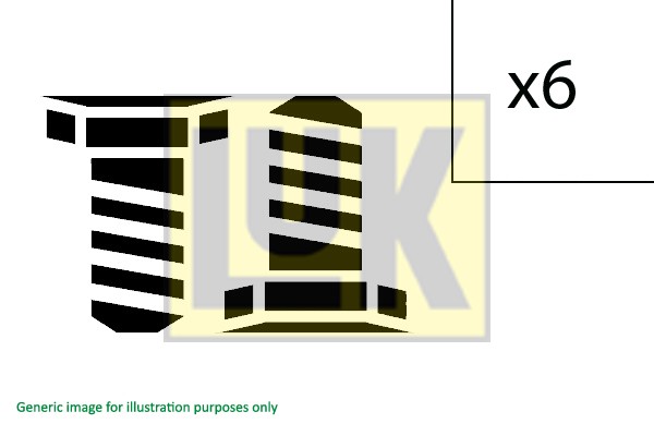 Комплект болтов маховика AUDI A4 (B5-B7), A6 (C5-C6), VW TRANSPORTER V-VI 411013 411 0133 10 LUK