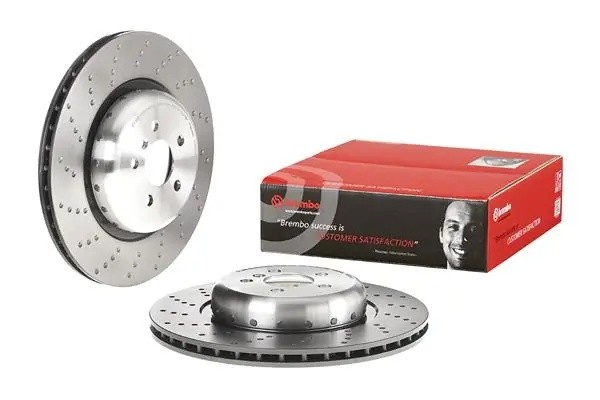 Диск тормозной левый Composite 09.D901.23 09D90123 BREMBO
