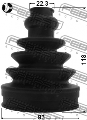 Пыльник ШРУСа 2715-S60T 2715-S60T FEBEST