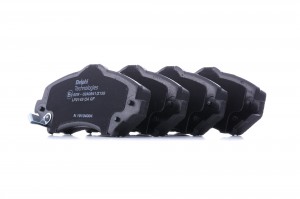 LP2143 колодки дисковые п.\ Jeep Wrangler 2.8CRDi/3.8 V6 07> LP2143 DELPHI