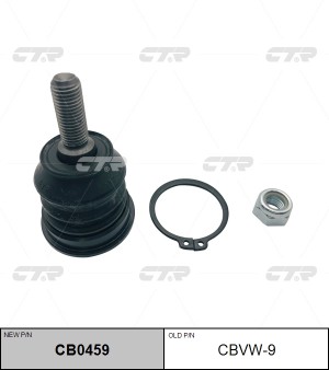 Опора шаровая VW Amarok (10-) рычага переднего левая/правая CTR CB0459 CTR