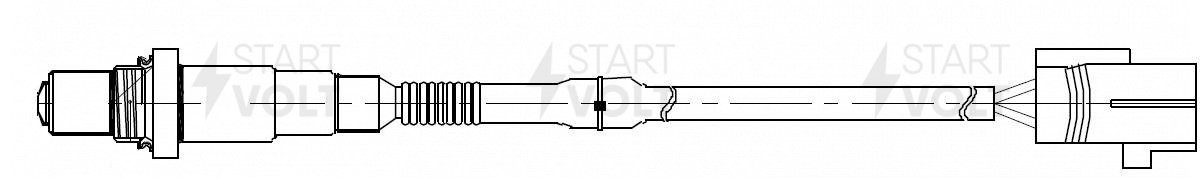Датчик кисл. для а/м Mitsubishi Lancer X (07-) 1.5i до кат. (VS-OS 1110) VS-OS 1110 START VOLT