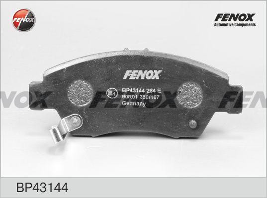 Колодки тормозные дисковые передние BP43144 FENOX