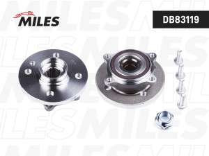 Ступица колеса передняя с подшипником MINI COOPER 06- (SKF VKBA6634) DB83119 DB83119 MILES